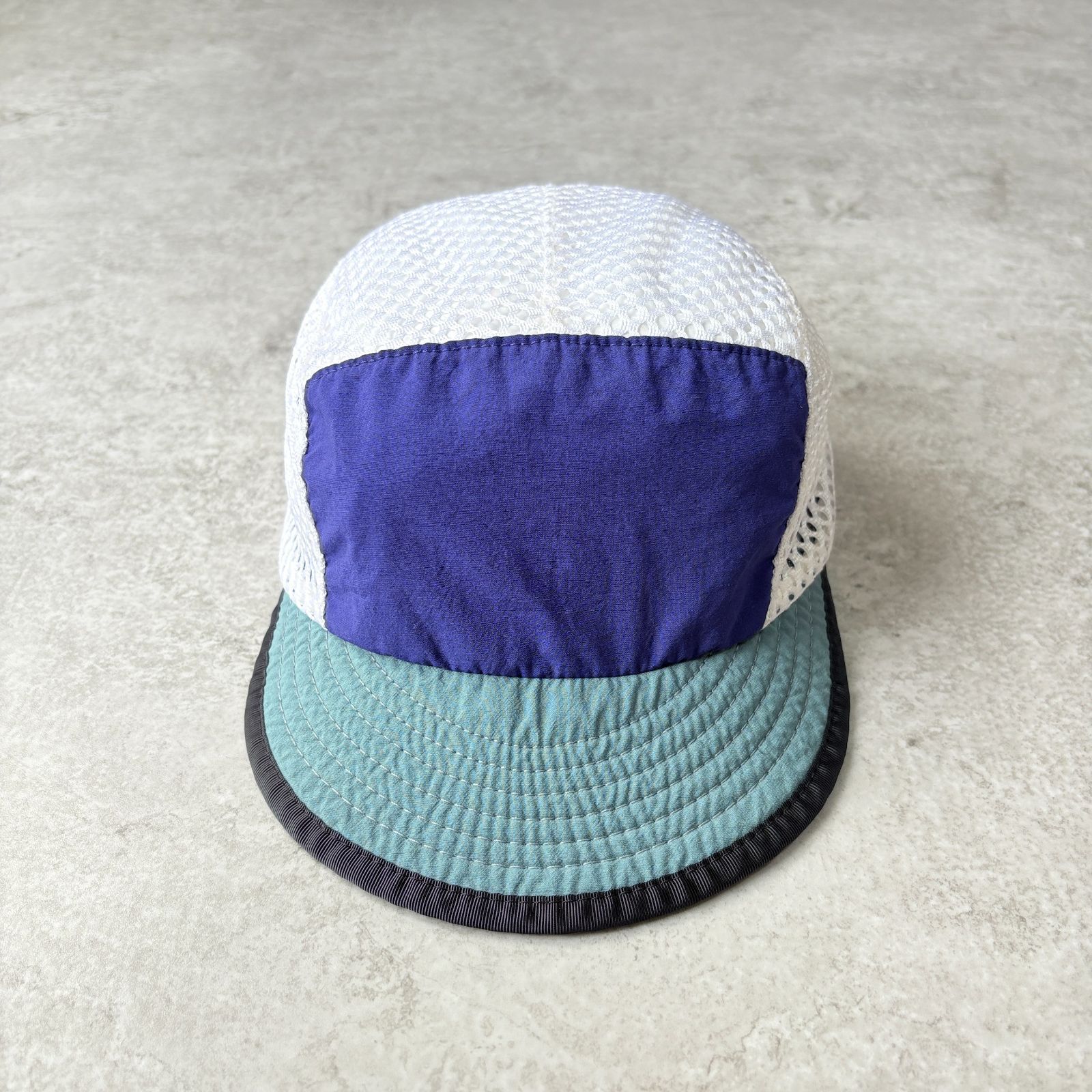 90s USA製 Patagonia Duckbill Cap 【 Blue × navy