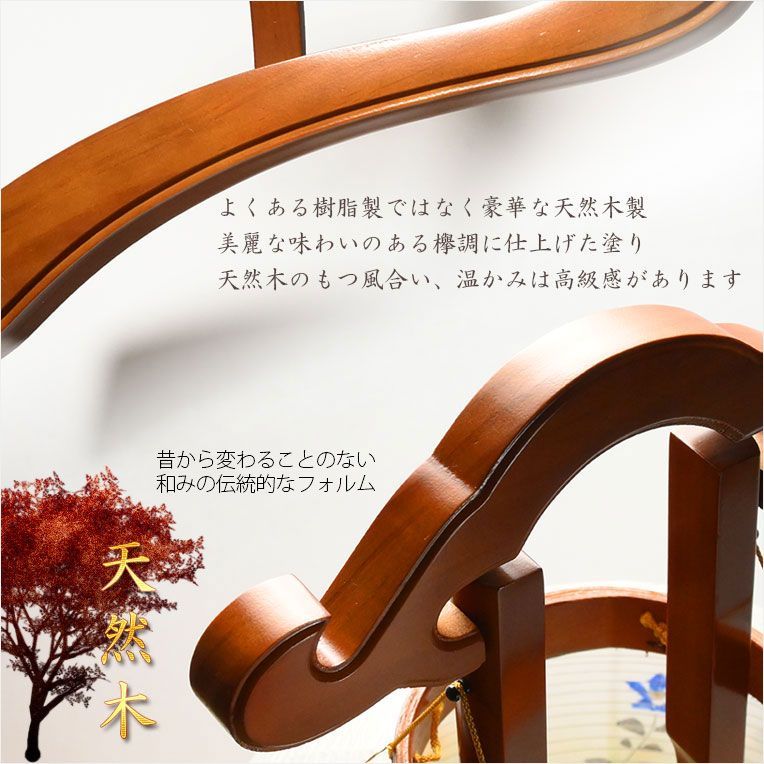 本絹二重張り 簡単組立機構