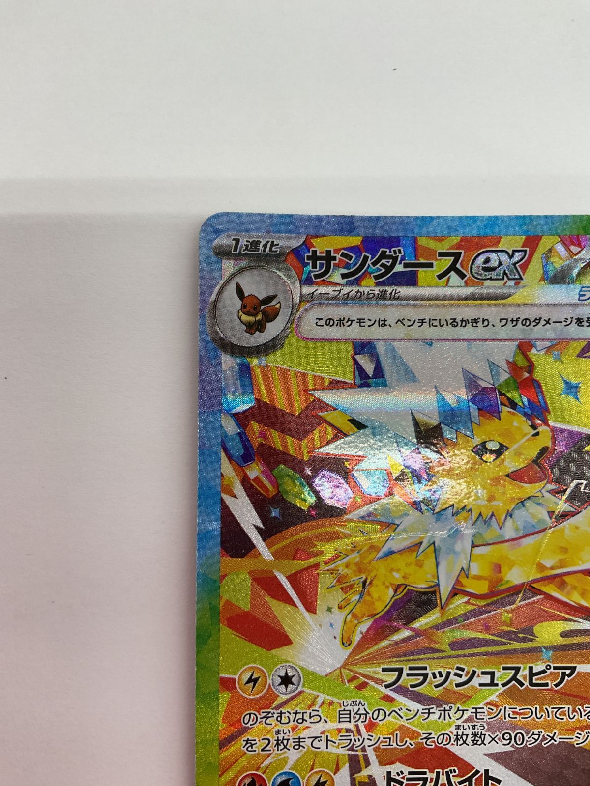 080[PK]Y1945(カード) サンダースex 209/187 SAR やや傷や汚れあり 10