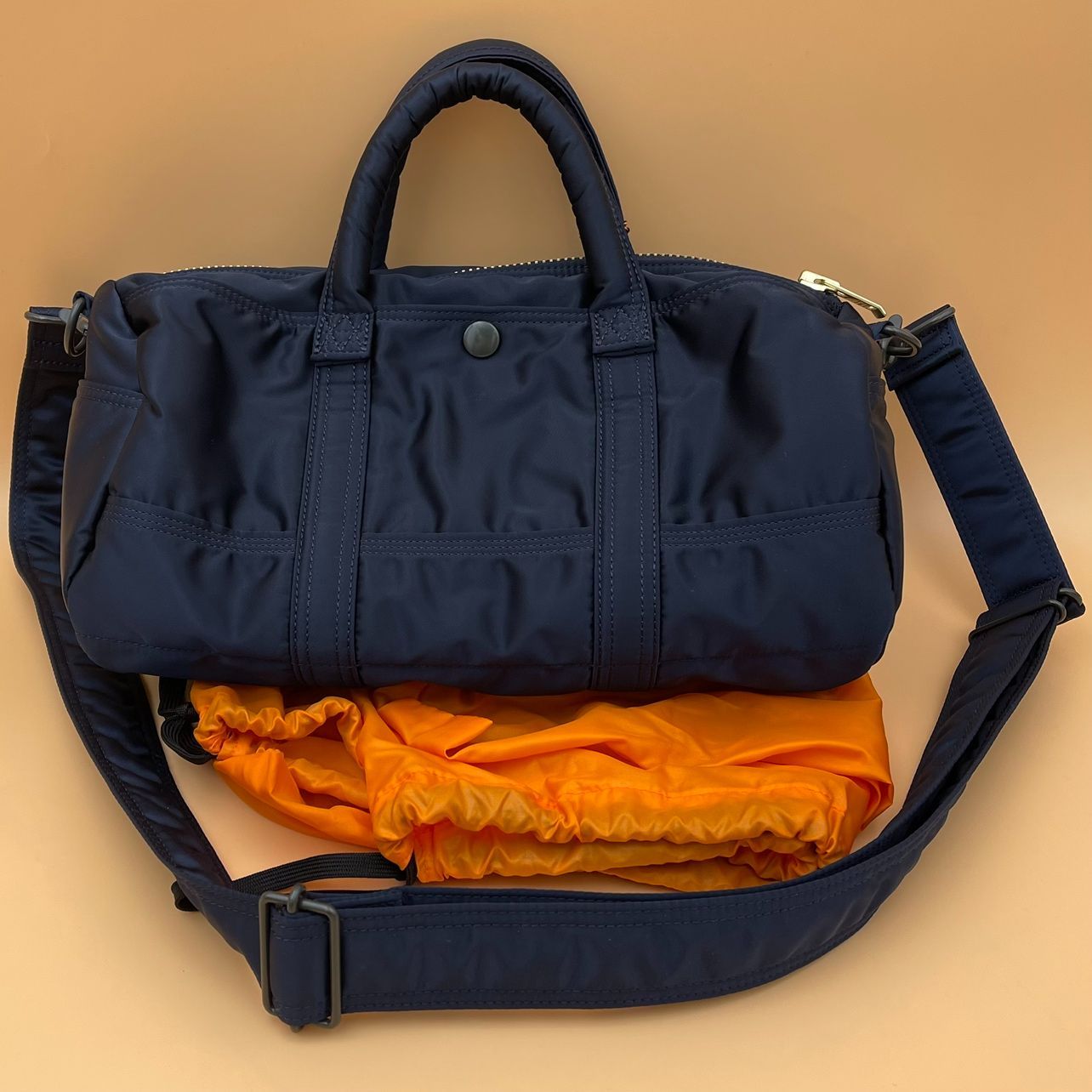 PORTER TANKER ROLL BAG アイアンブルー