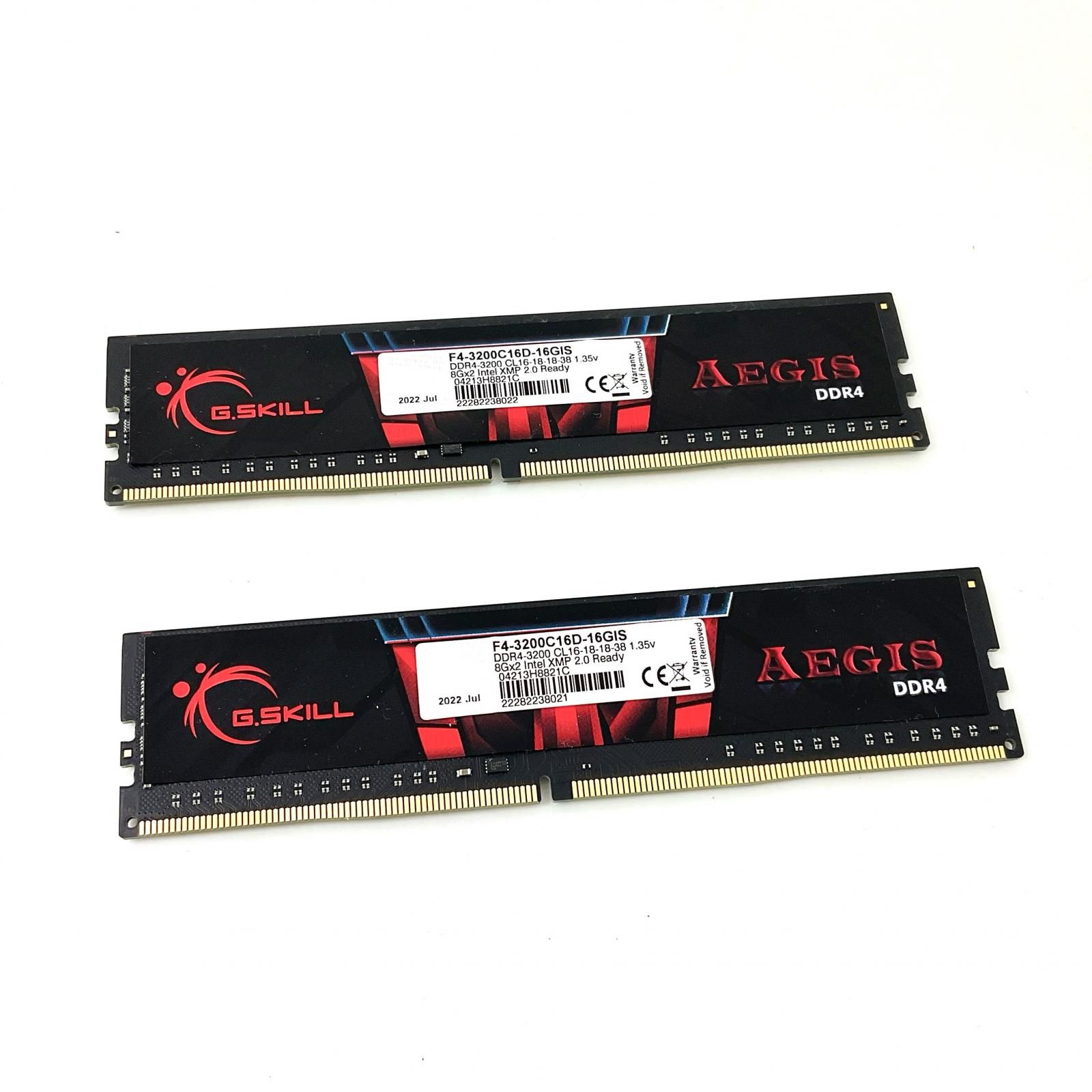 メモリ G.SKILL 16GB (2 x 8GB) TridentZ Series DDR4 PC4-32000 4000MHz 288-PinDesktop Memory Model F4-4000C19D-16GTZSW RipjawsV Series DDR4 RAM (XMP) 16GB (2x8GB) 3200MT⁄s CL16