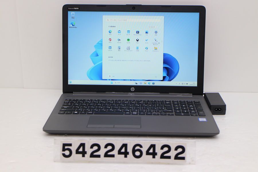 hp 250 G7 Core i3 8130U 2.2GHz/8GB/256GB(SSD)/Multi/15.6W/FWXGA(1366x768)/Win11 【542246422】