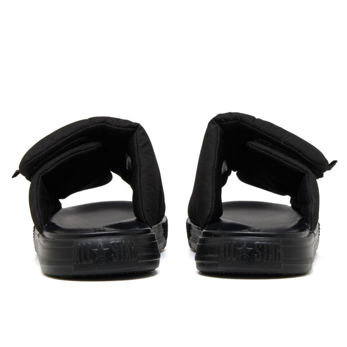 CONVERSE コンバース AS PADDEDBELT SANDAL オールスター パデッドベルト サンダル  BLACK 3(22cm)