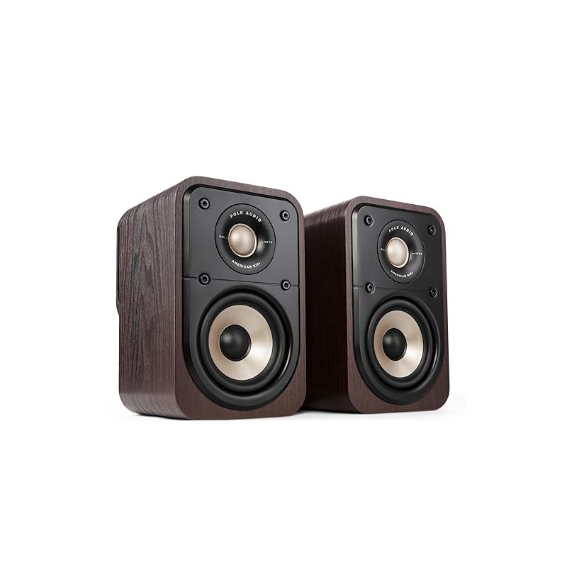 ポークオーディオ POLK AUDIO SIGNATURE ELITE ES10 サラウンドスピーカー ブラウン ES10BRN 2台1組 0
