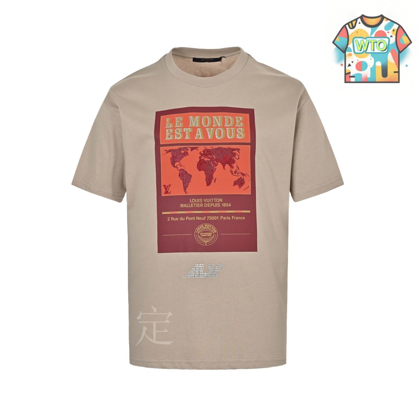 好感度の上がるデザイン☆【Louis Vuitton】Tシャツ louis-vuitton--