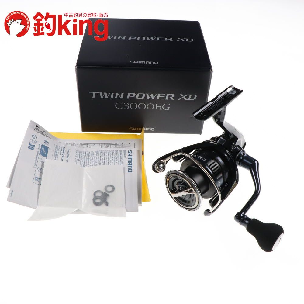 シマノ 25 ツインパワーXD C3000HG /SX017M 極上品 アオリイカ  