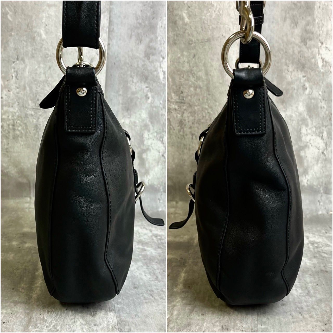 ✨良品✨ COACH コーチ ショルダーバッグ トートバッグ シルバー金具 