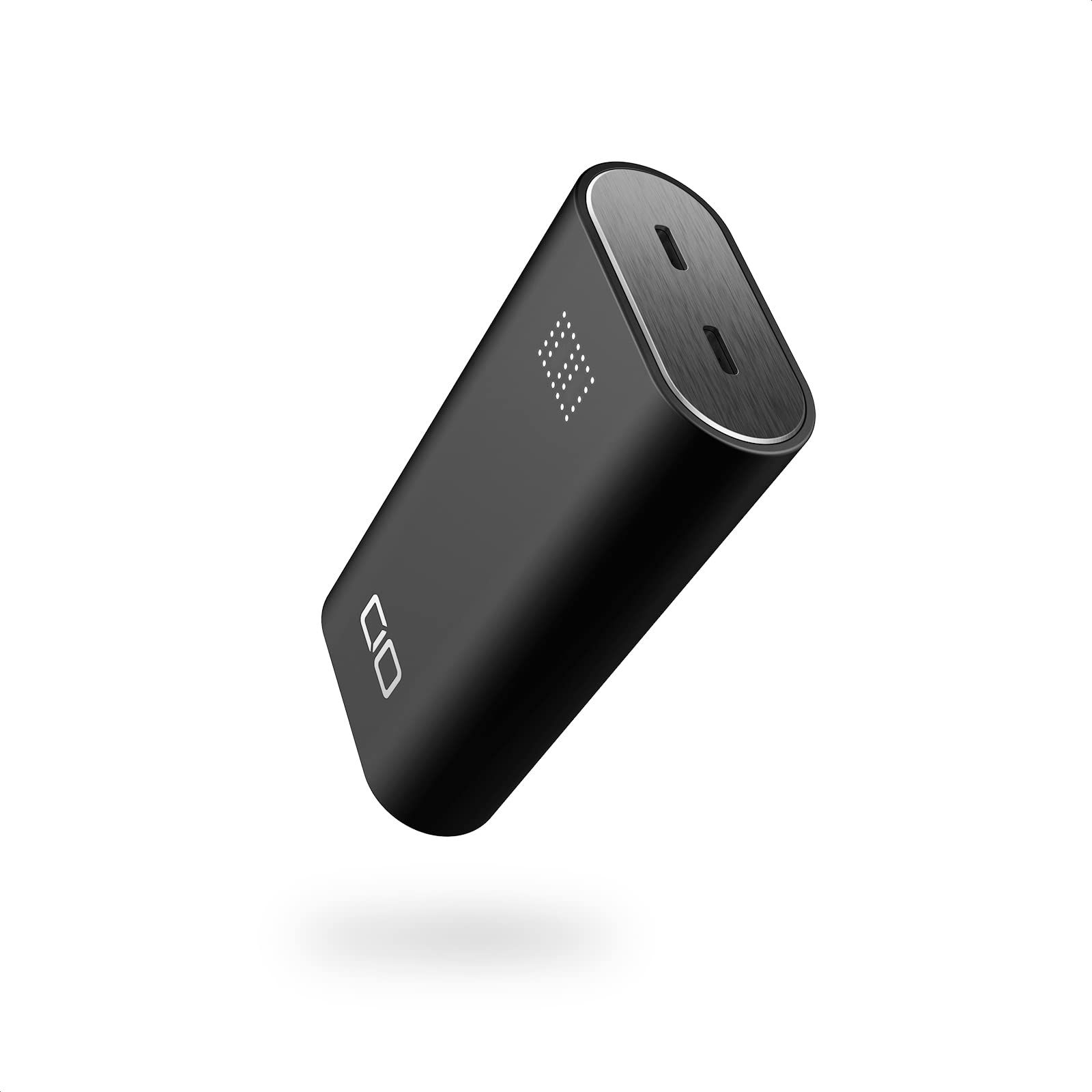 CIO SMARTCOBY DUO 20W 10000mAh モバイルバッテリー USB-C × 2ポート 合計40W iPhone 軽量 小型 大容量 タイプC USB-C 急速充電 PD 2台同時充電 パススルー スマホ iPad Andro [ブラック]