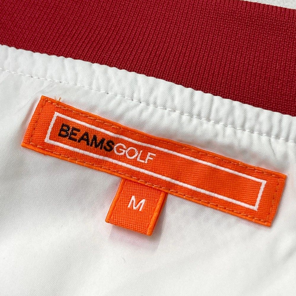 サイズ：M BEAMS GOLF ビームスゴルフ  裏メッシュ ブルゾン  ホワイト系 [240101423832] ゴルフウェア レディース ストスト サイズ：M BEAMS GOLF ビームスゴルフ 裏メッシュ ブルゾン