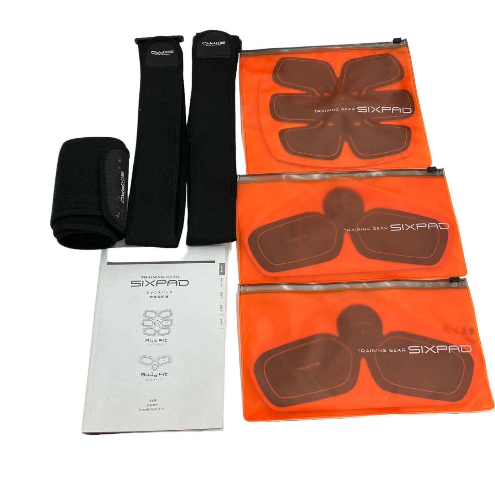 信頼も高い SIXPAD】シックスパッド☆Abs Fit☆Body Fit☆3点セット（SIXPAD トレーニング用品