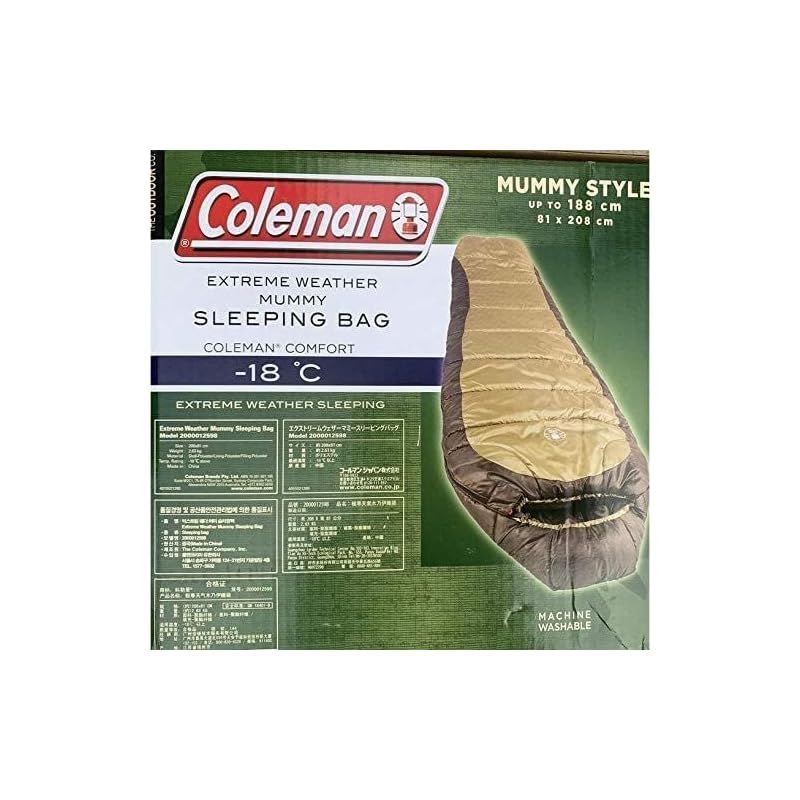 Coleman Extreme WHEATHER Mummy コールマンエクストリーム