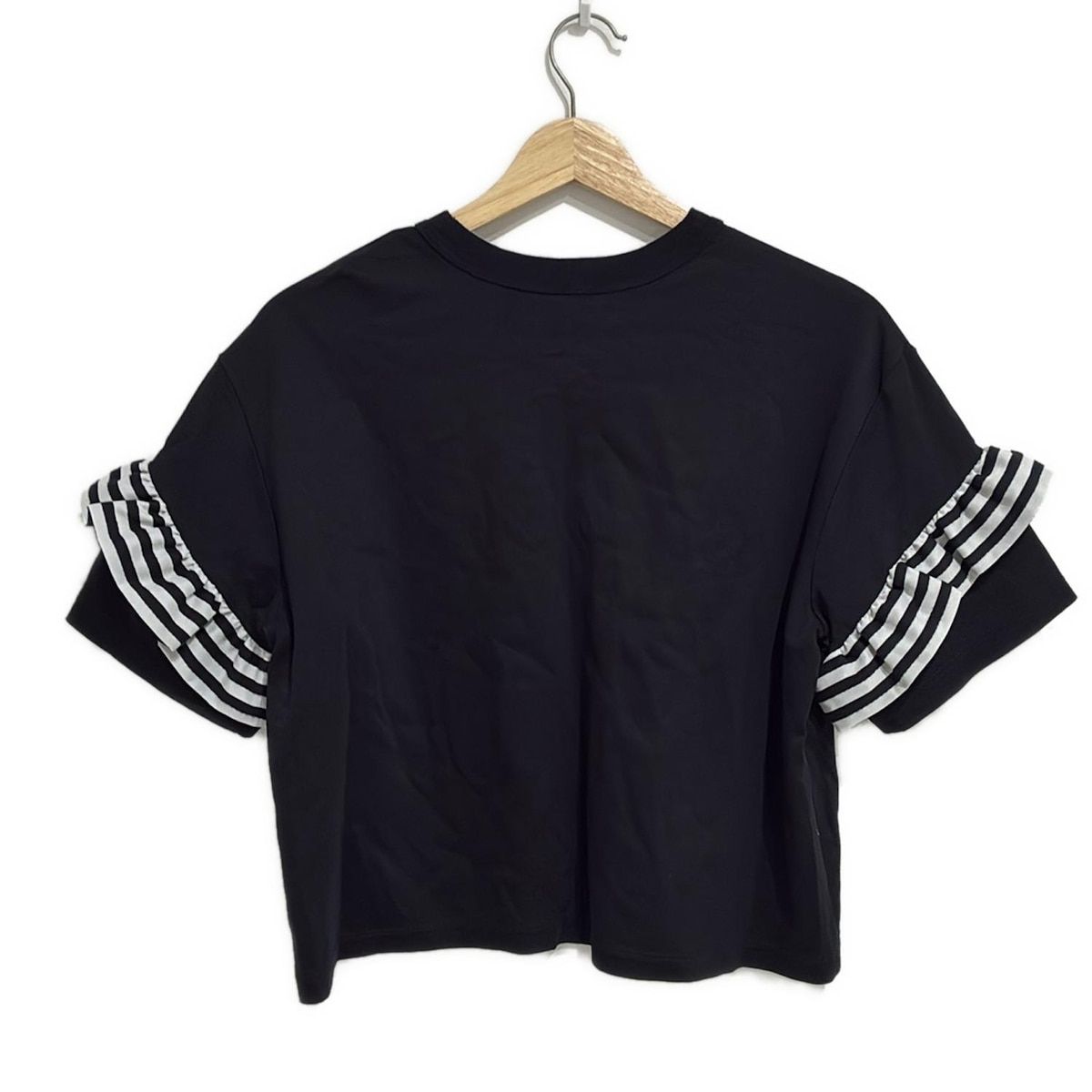 美品✨ボーダーズアットバルコニー カットソー フリル 近年モデル 半袖 BORDERS at BALCONY（Tシャツ(半袖/袖なし)）のフリマアイテム一覧
