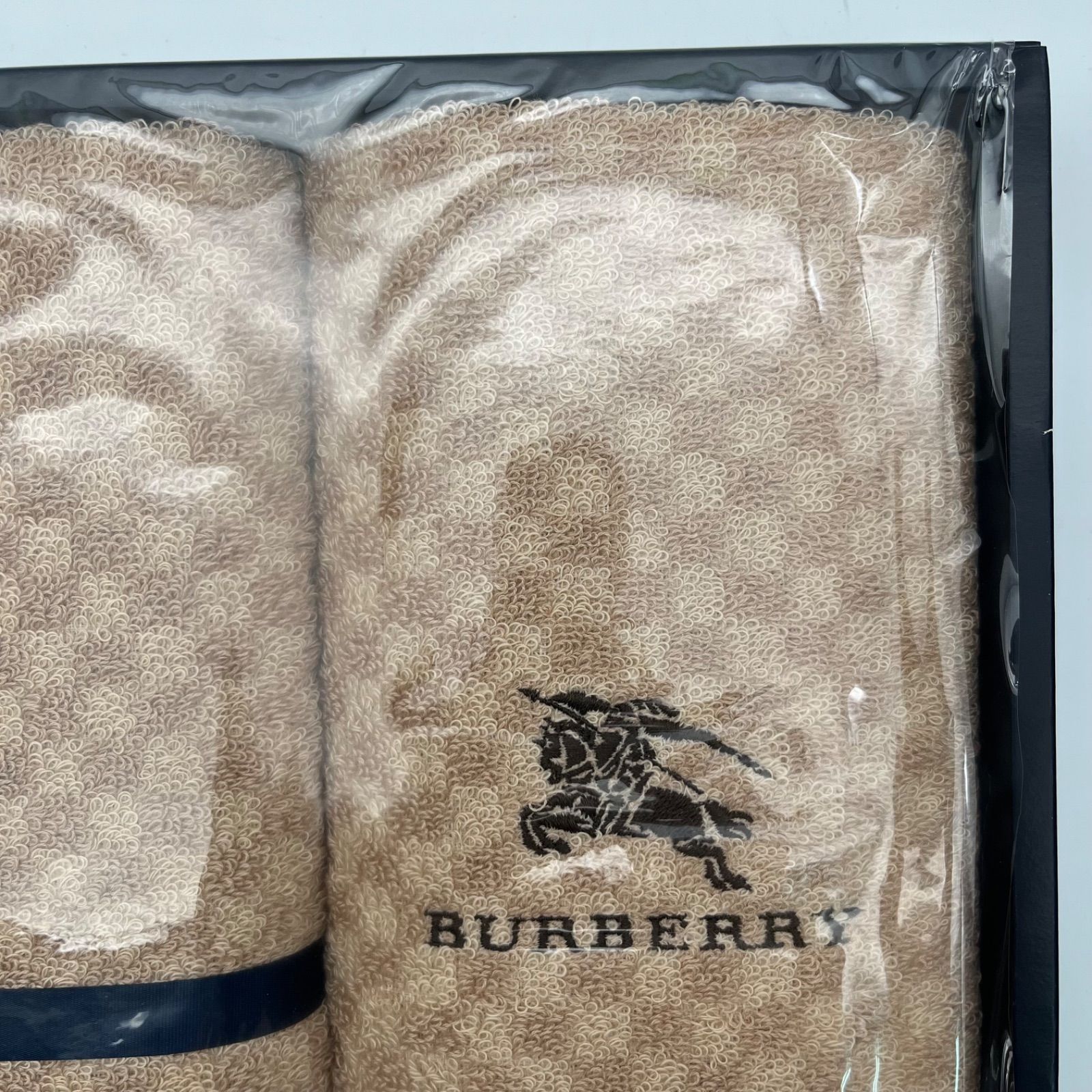 BURBERRY バスタオルセット ベージュ バーバリーバスタオルセット
