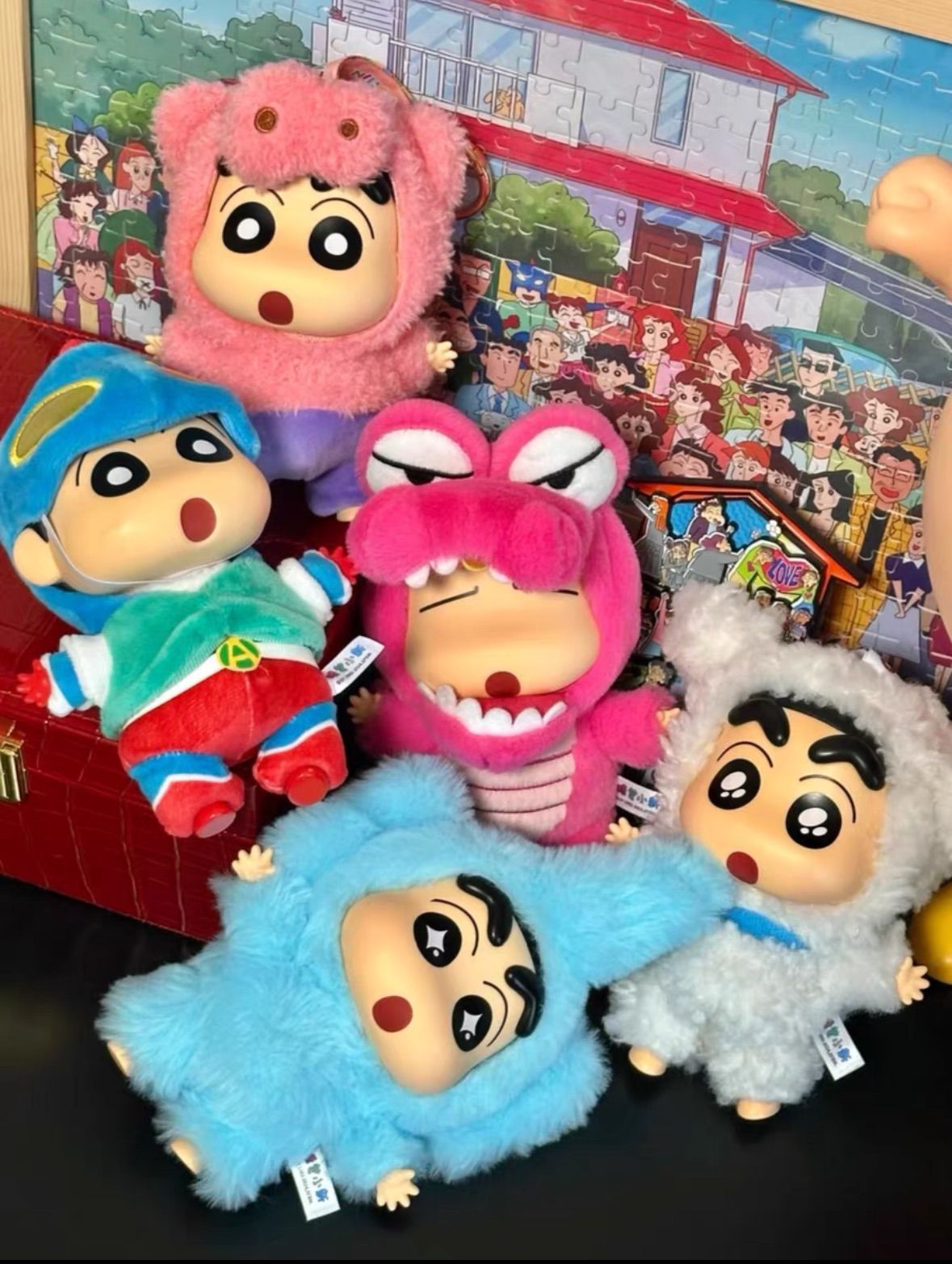 TOPTOY クレヨンしんちゃん ぬいぐるみキーホルダー シュリンク付き 4