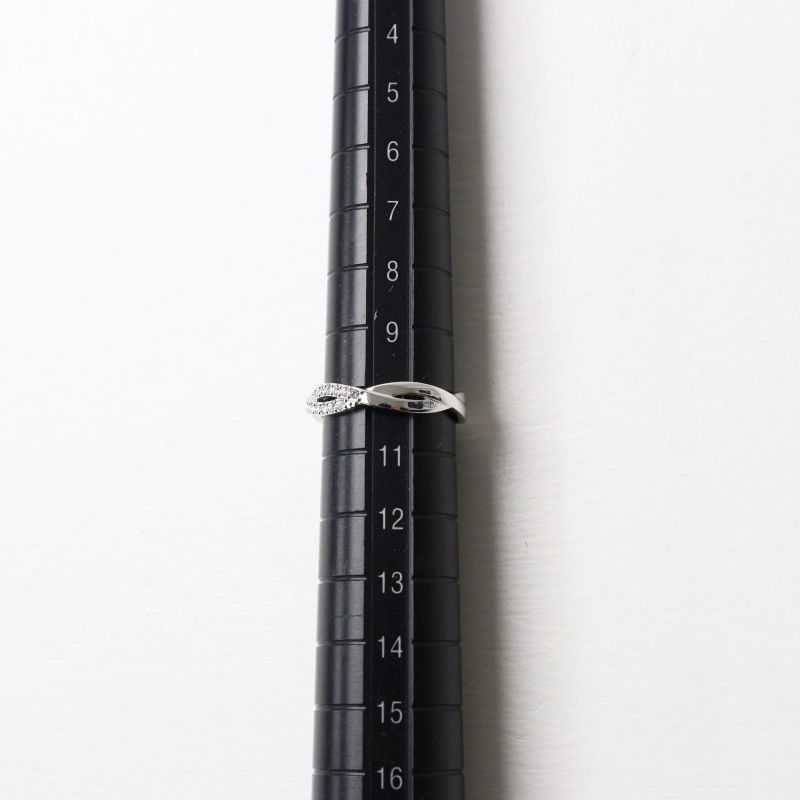 美品 スワロフスキー SWAROVSKI Infinityリング 52 10号