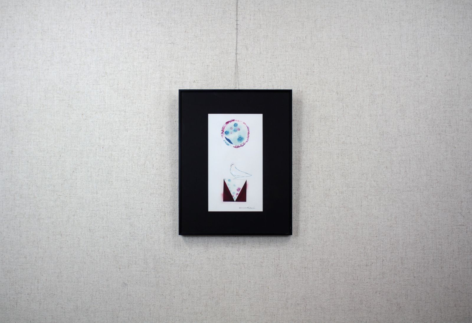 小谷博貞『Peace』水彩画【真作保証】 絵画 小谷博貞 『Peace』 水彩画 - 北海道画廊