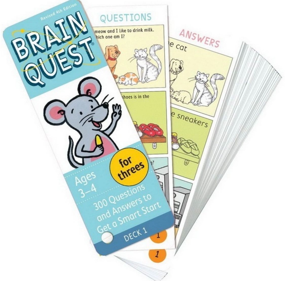 新品】ブレインクエスト 英語カード 4箱8冊 Brain Quest card