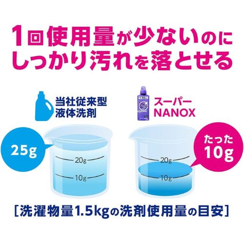 トップ ナノックス(NANOX)【大容量】トップ スーパーナノックス ニオイ