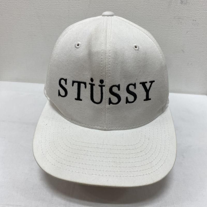 stussy キャップ チェック ワンポイント - 帽子