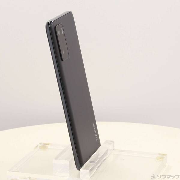 中古品〕 OPPO A55s 5G 64GB ブラック CPH2309 SIMフリー【258
