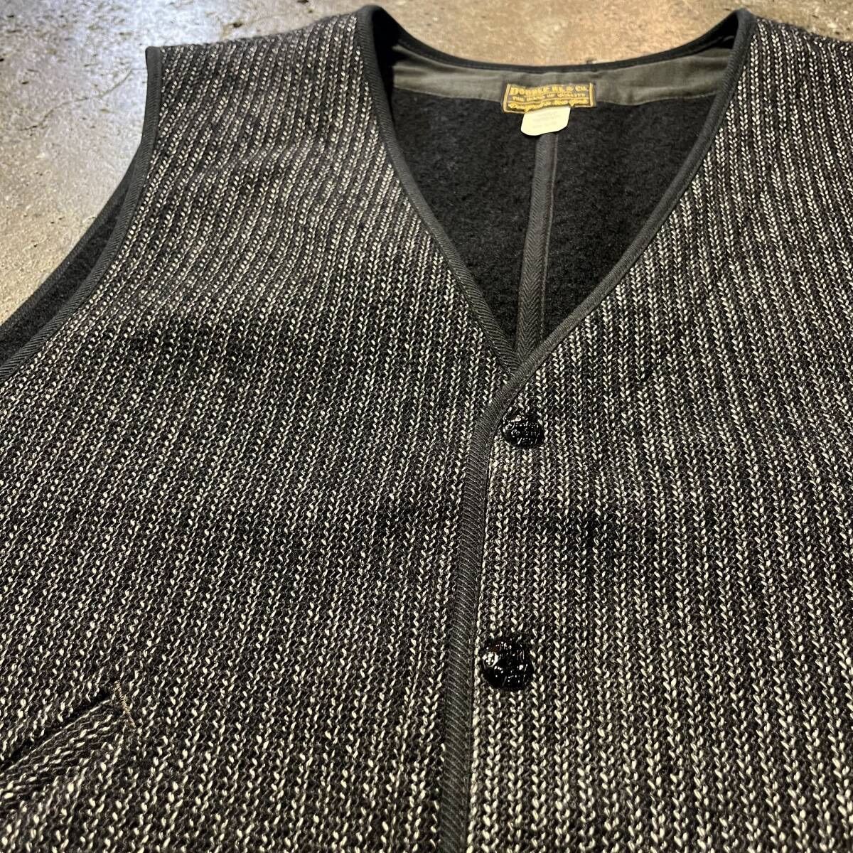 RRL 24aw Utility Beach Vest ダブルアールエル ウール コットン