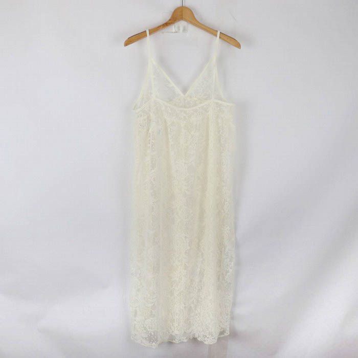 新品未使用】ノースリーブワンピース 袖なし ホワイト GU 短  