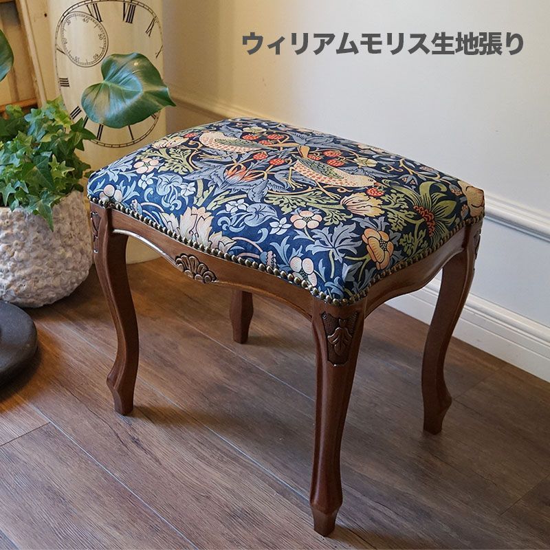 k546r121 イタリア製 クラシカルオットマン・スツール 猫脚家具 ピンク系 k546r121 イタリア製 クラシカルオットマン・スツール 猫脚家具 ピンク