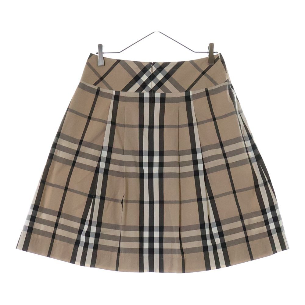 極美品♡バーバリーロンドン　ノバチェック　プリーツ　ミニスカート　サイズ38 M BURBERRY - バーバリーロンドン スカート ノバチェック 巻き