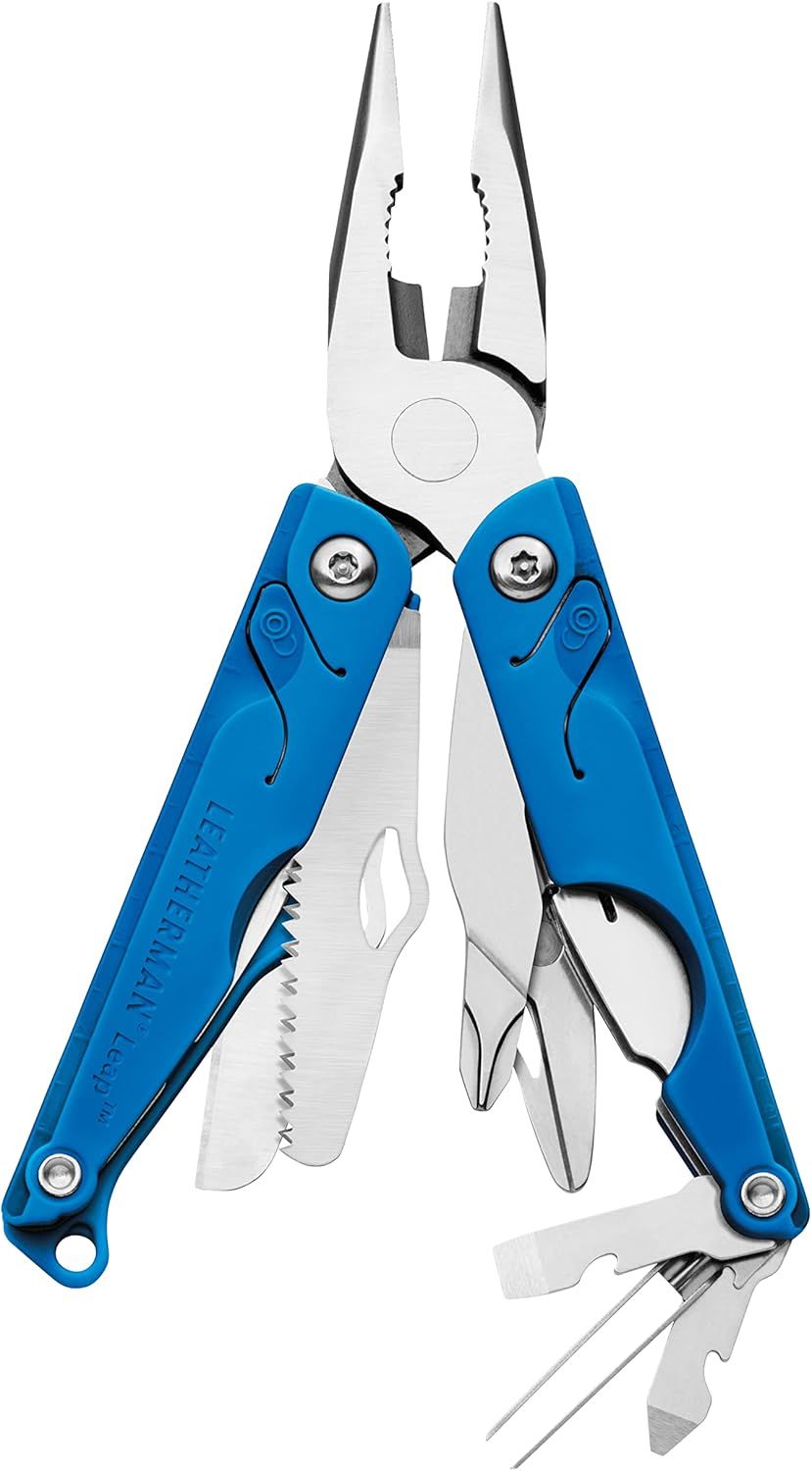 LEATHERMAN (レザーマン) マルチツール LEAP (リープ)【日本正規品】 25年保証 [BLUE (ブルー)]