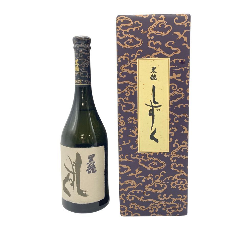 黒龍 しずく 2022 大吟醸酒 720ml（【極みの酒入門】黒龍大吟醸