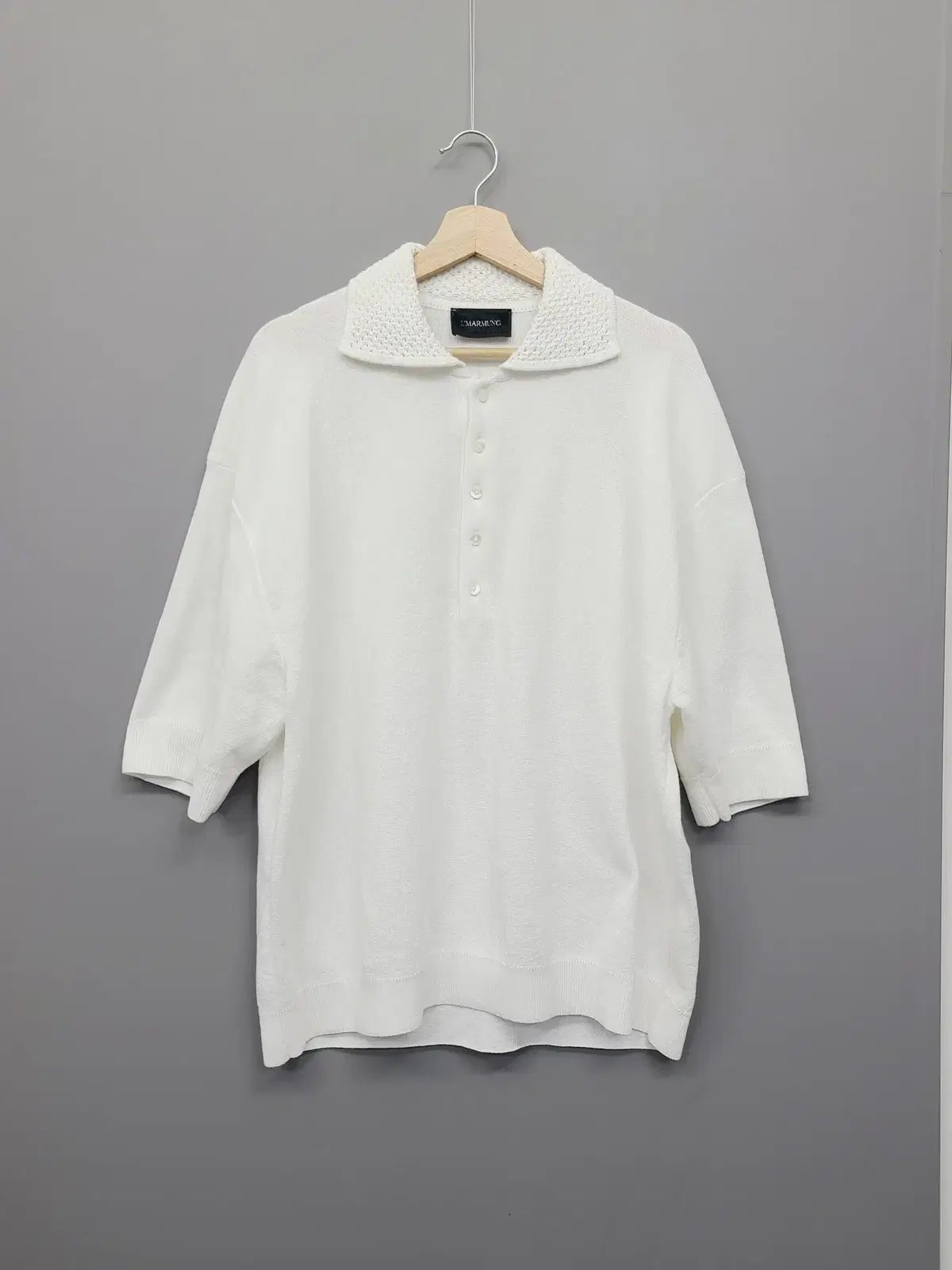 45rpm 45R 撚り杢ニット ウール ドット 水玉 ボーダー クルーネック