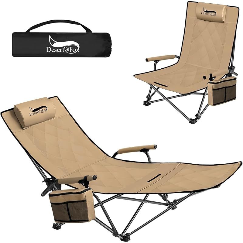 リクライニングチェア キャンプ椅子 4way 仮眠 昼寝 2段階 1秒調整 四季適用 アウトドアチェア 耐荷重150kg キャンプチェア コンパクト 折りたたみチェア 軽量 イス 携帯便利 ピクニック レジャー キャンプ用 STTY1 カーキ