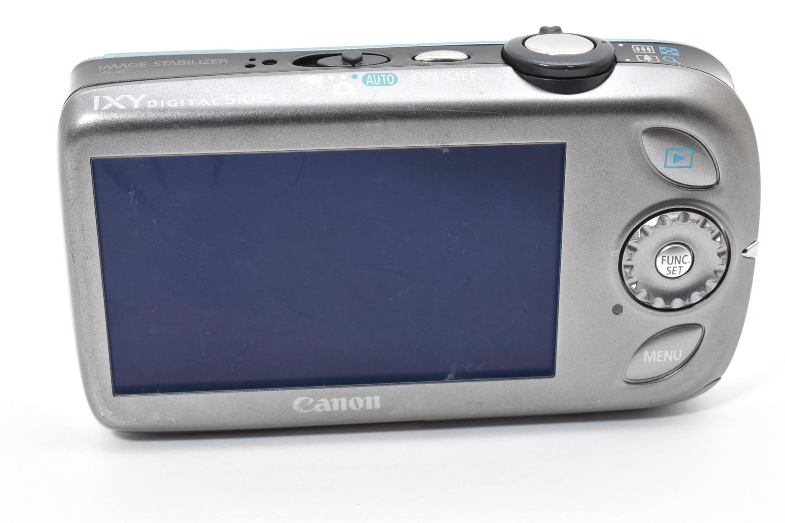 お手頃価格でご提供し! 大 現状品 キヤノン Canon IXY DIGITAL 510 IS PC1356 ブルー LL33 5731 完売品