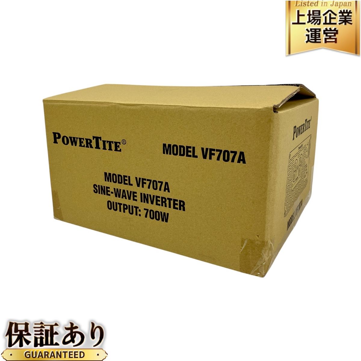 未来舎 POWER TITE VF707A-12VDC 正弦波 インバーター ♥ 開封済 T9659894