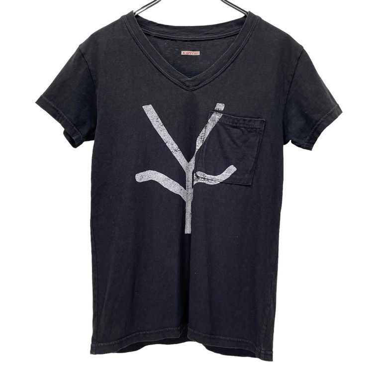 ☆新品☆kapital 天竺レトロ骨砕きスカルパッチワークプリント半袖Tシャツ