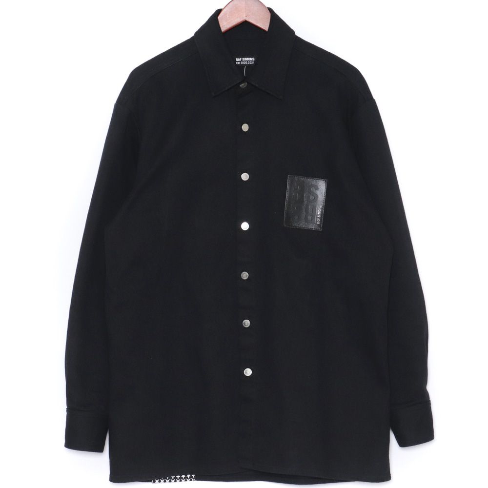 【送料無料キャンペーン】 RAF SIMONS SLIM FIT DENIM SHIRT BLACK Sサイズ - メルカリ トップス