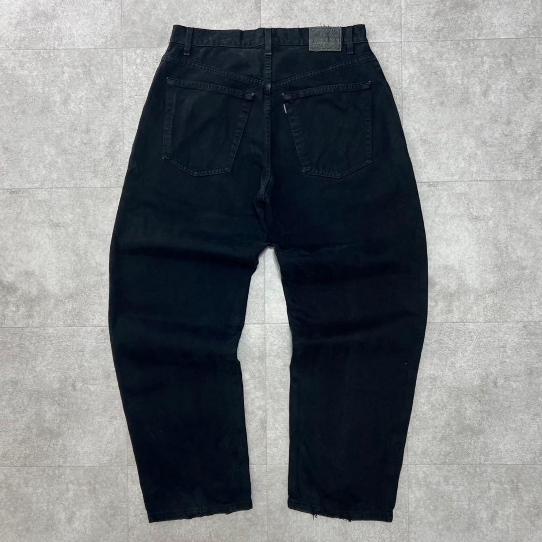 33×31 リーバイス シルバータブ バギー baggy ブラック オリジナル 