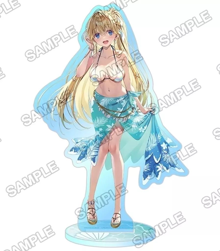 中古】アクリルスタンド・アクリルパネル 七瀬翼 描きおろしトロピカル 