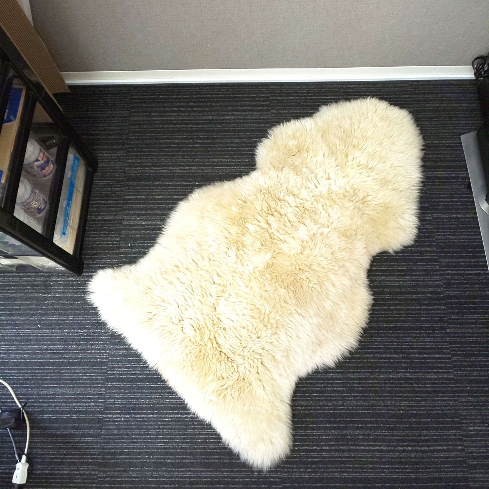 wind ward シープスキン ラグ windward長毛ムートンラグ 180×110