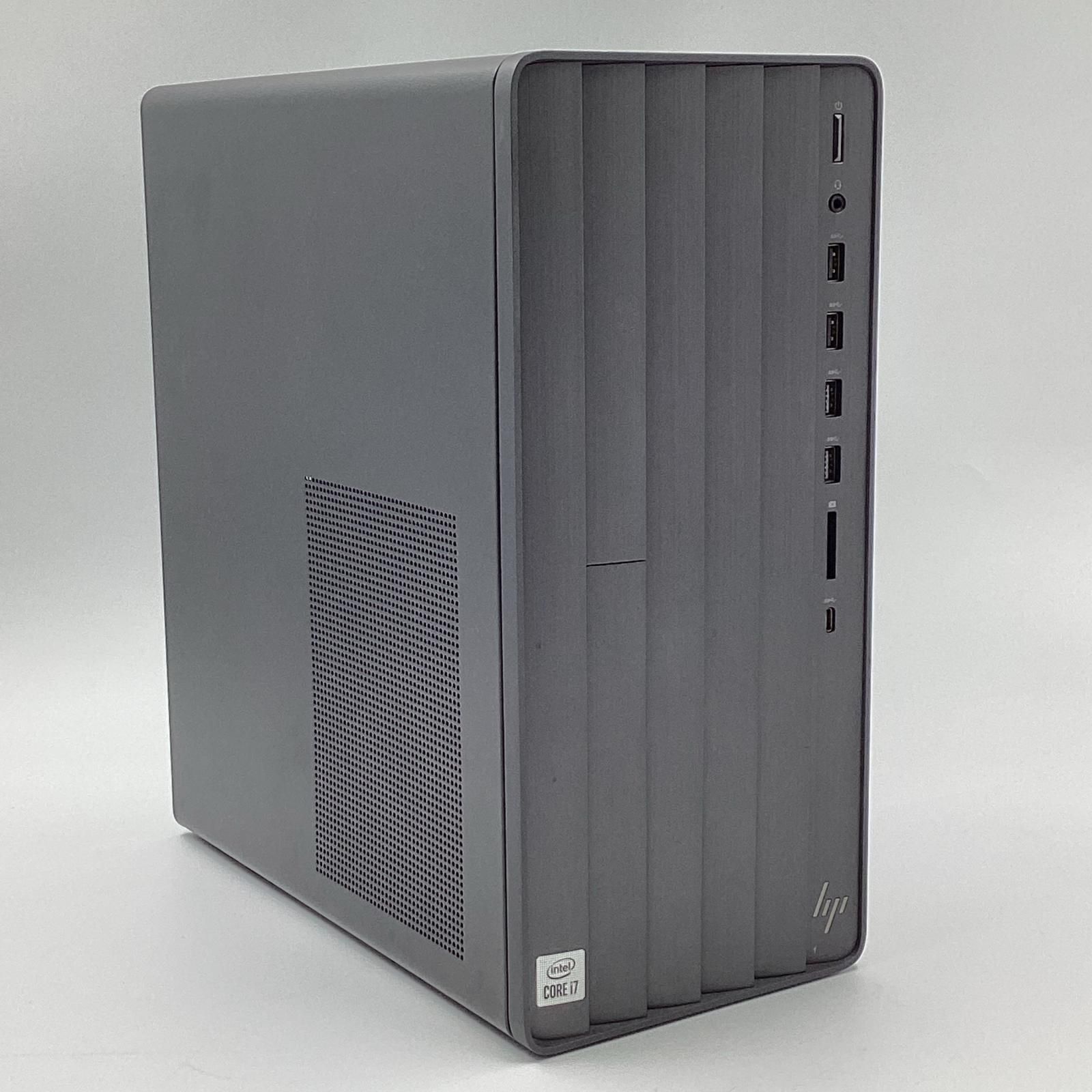 【全額返金保証】【最速発送】HP Envy TE01-1xxx ゲーミングPC /i7-10700F /32GB /1TB /GTX1660 SUPER /駆動129時間 【動作良】