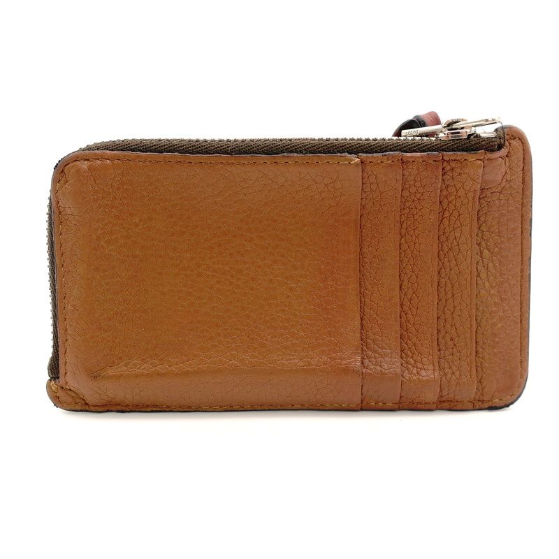 ロエベ LOEWE コインケース レザー アナグラム ブラウン カード