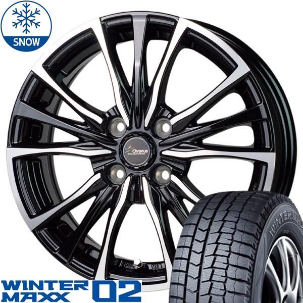 175/65R14 スタッドレスタイヤホイールセット サクシード etc (DUNLOP WINTERMAXX02 & Chronus  CH110 4穴 100) - メルカリ