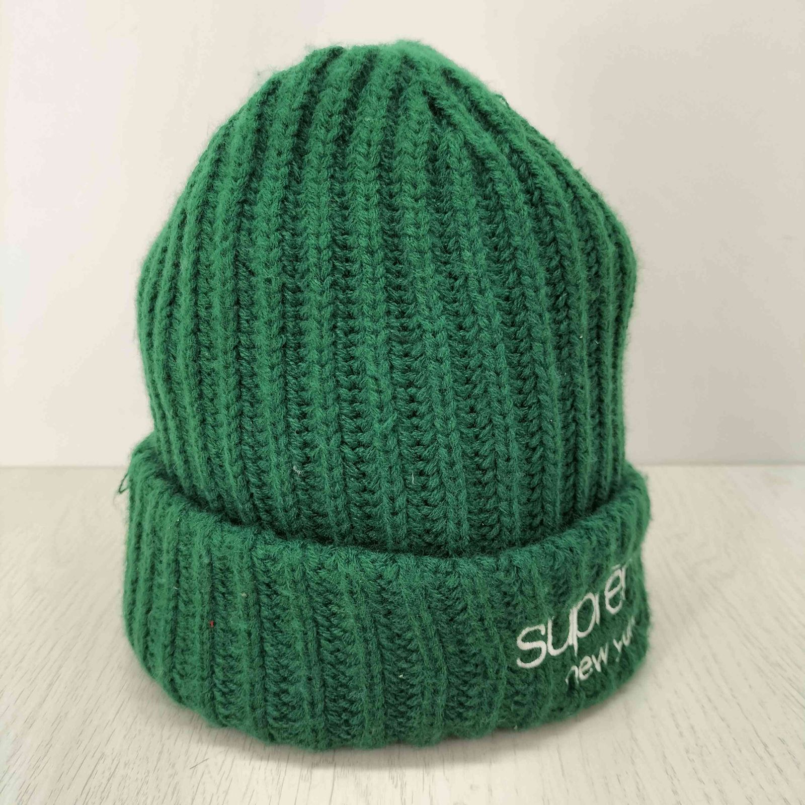 シュプリーム Supreme 24AW Classic Logo Chunky Ribbed Beanie