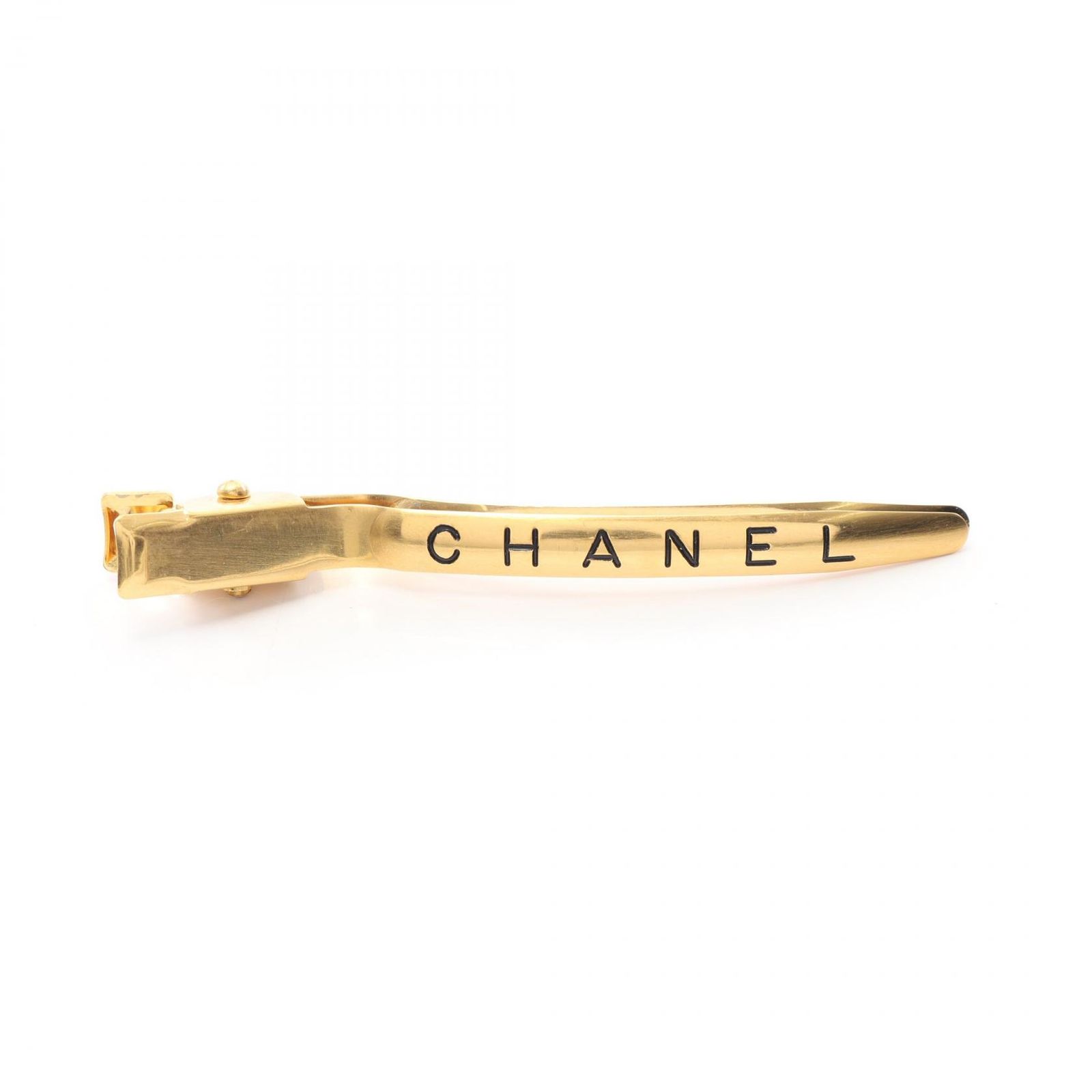シャネル CHANEL ヘアクリップ アクセサリー GP ゴールドメッキ ヘアクリップ レディース Used A
