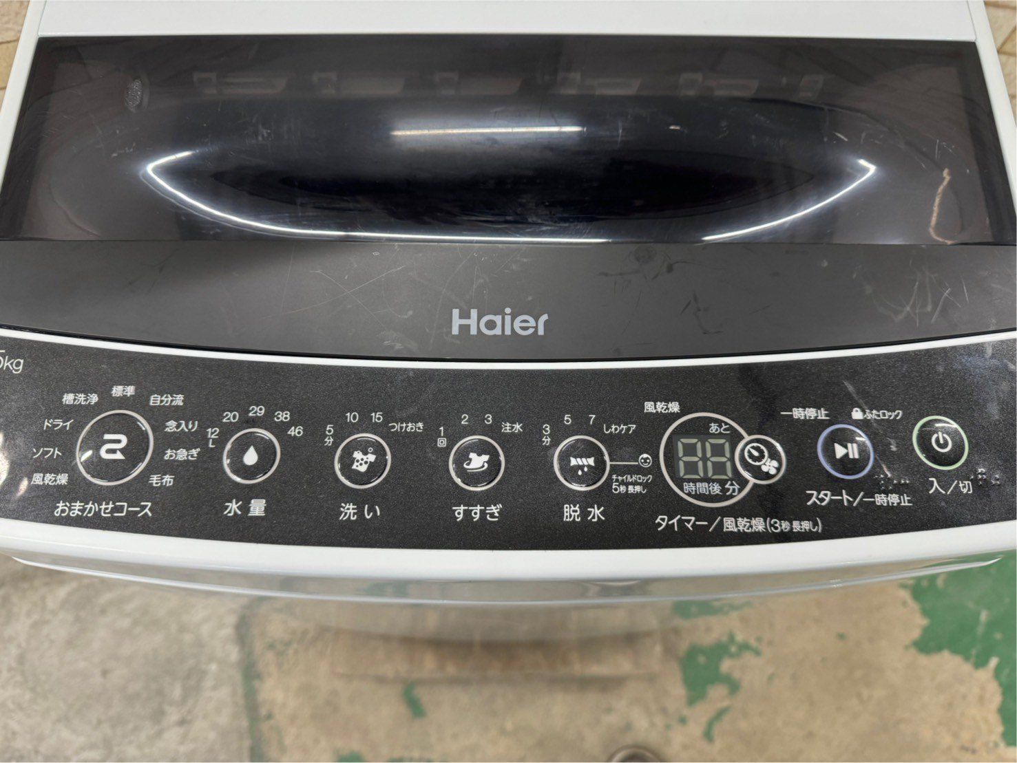 大阪送料無料☆3か月保障付き☆洗濯機☆ハイアール☆5.5kg☆2019年☆JW 
