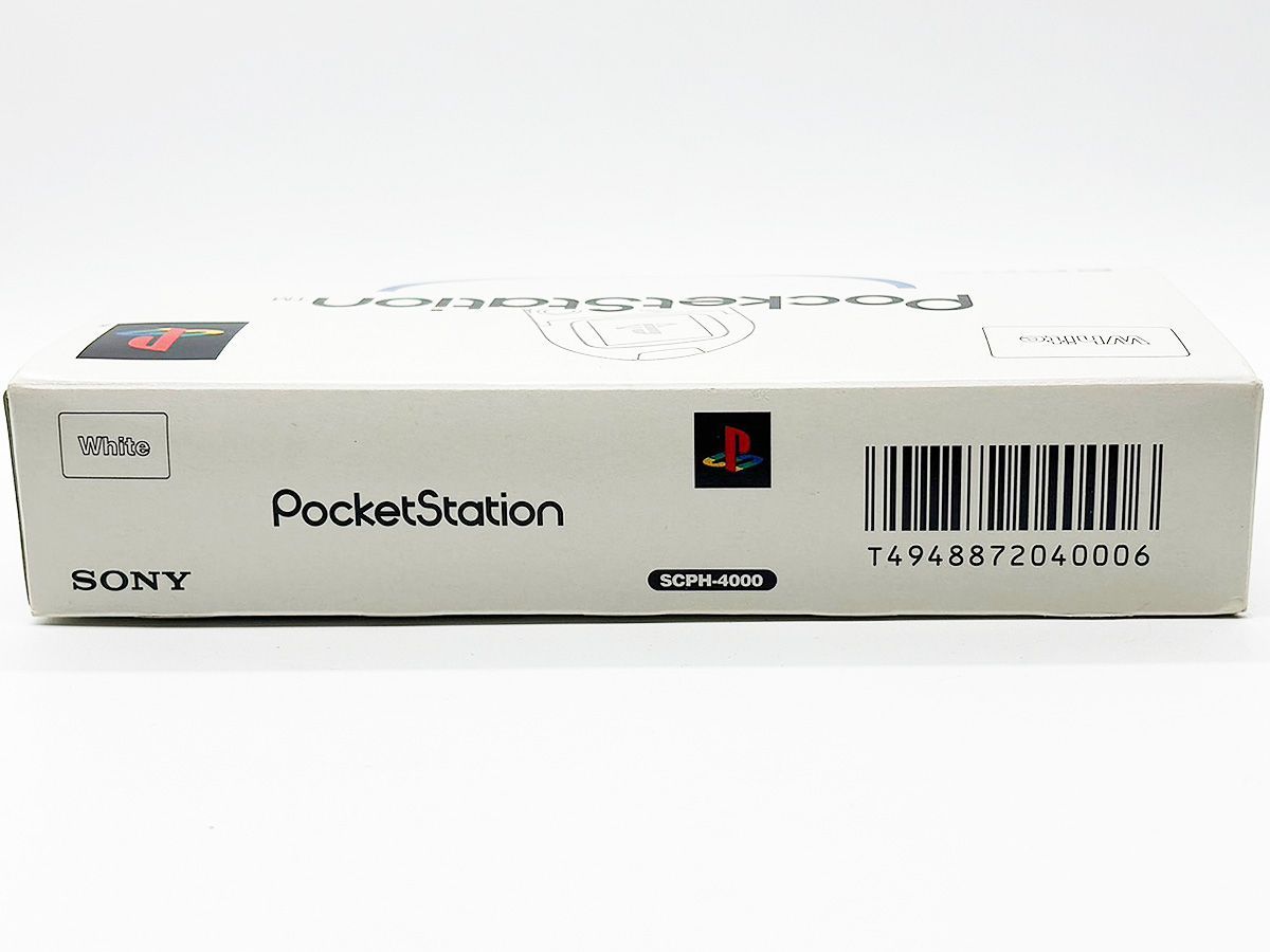 SONY SCPH-4000 ホワイト 箱・説明書付・送料込】ポケットステーション ホワイト SCPH