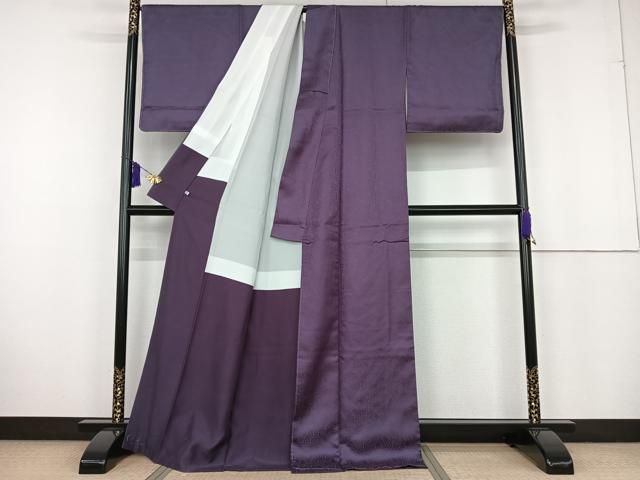 反物　色無地着尺堅牢染　未使用 色無地 絽の反物 正絹 堅牢染 / 着尺 未使用