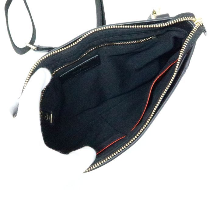 ポールスミス Paul Smith ストライプ インセット サコッシュ レザー