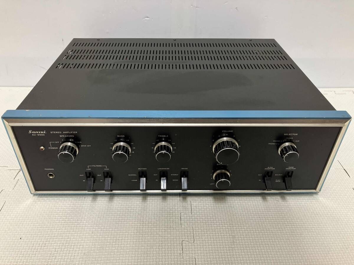 Sansui AU-6500 ステレオアンプ　サンスイ　レコード Sansui AU-6500 ステレオアンプ サンスイ レコード