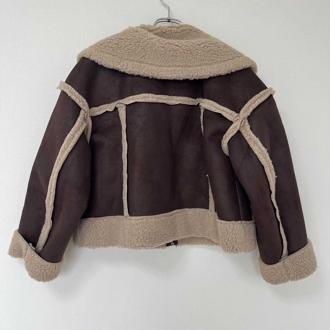 EMODA】エモダ ブラウン系 Free ボアジャケット アウター 防寒